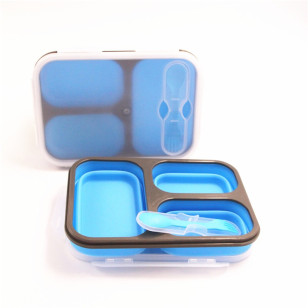 硅膠+餐具食物盒-2H-LB-0001